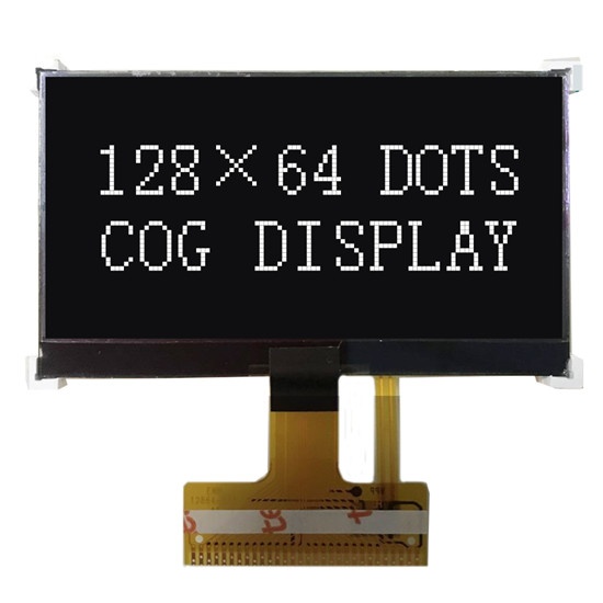 2.6''Black High Contrast 128x64 Graphic LCD