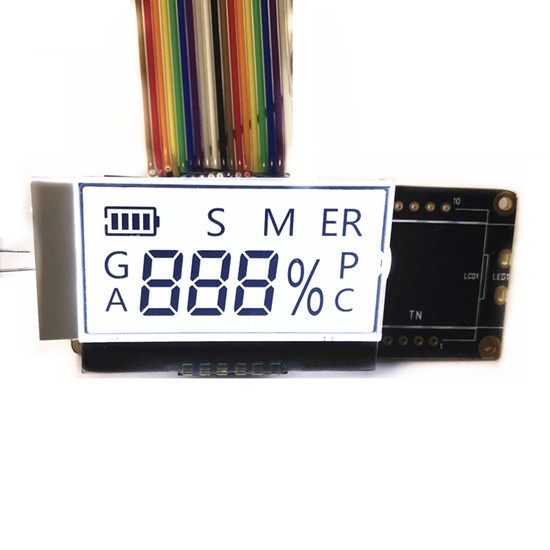 Custom TN Segment COG LCD Display Chip On Glass