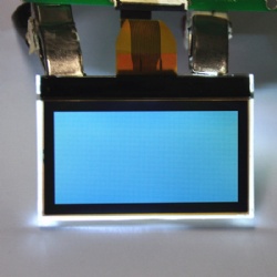 2.4'' Black 128x64 Graphic LCD Serial Interface