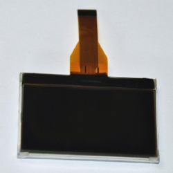 2.4'' Black 128x64 Graphic LCD Serial Interface