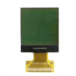 1.5 Inch 128x128 Pixels Y-G/Gray Graphic LCD