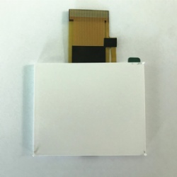 White Character On Black Background BTN LCD Display FPC Connector